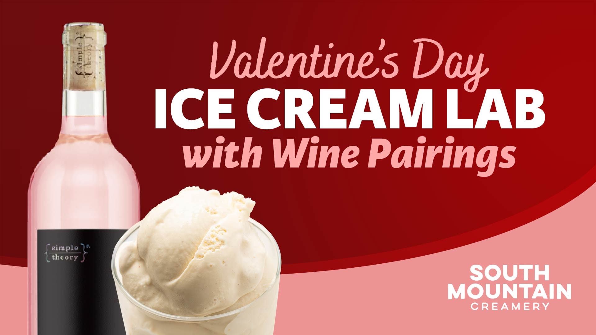 Multicolored Easter eggs spill out of an Easter basket.