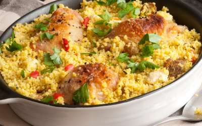 Mediterranean Chicken Couscous Bowl