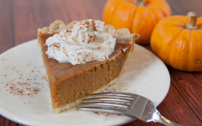 First Taste of Fall: Farm Fresh Pumpkin Pie