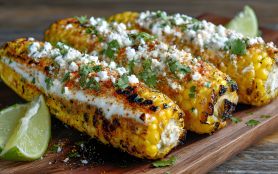 Elote Roasted Corn Ribs Recipe
